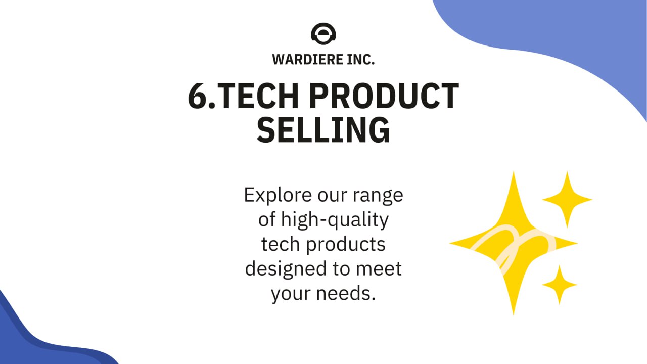 Tech Product Sales