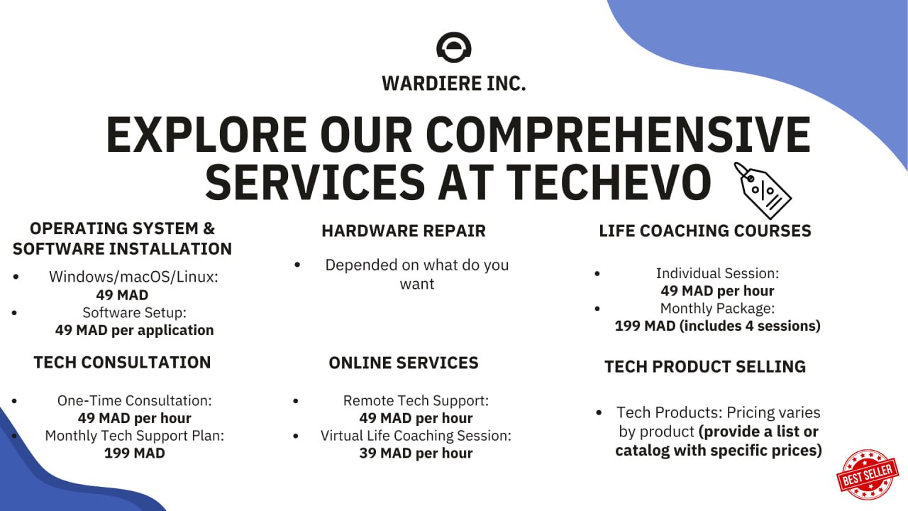 TechEvo Pricing Overview